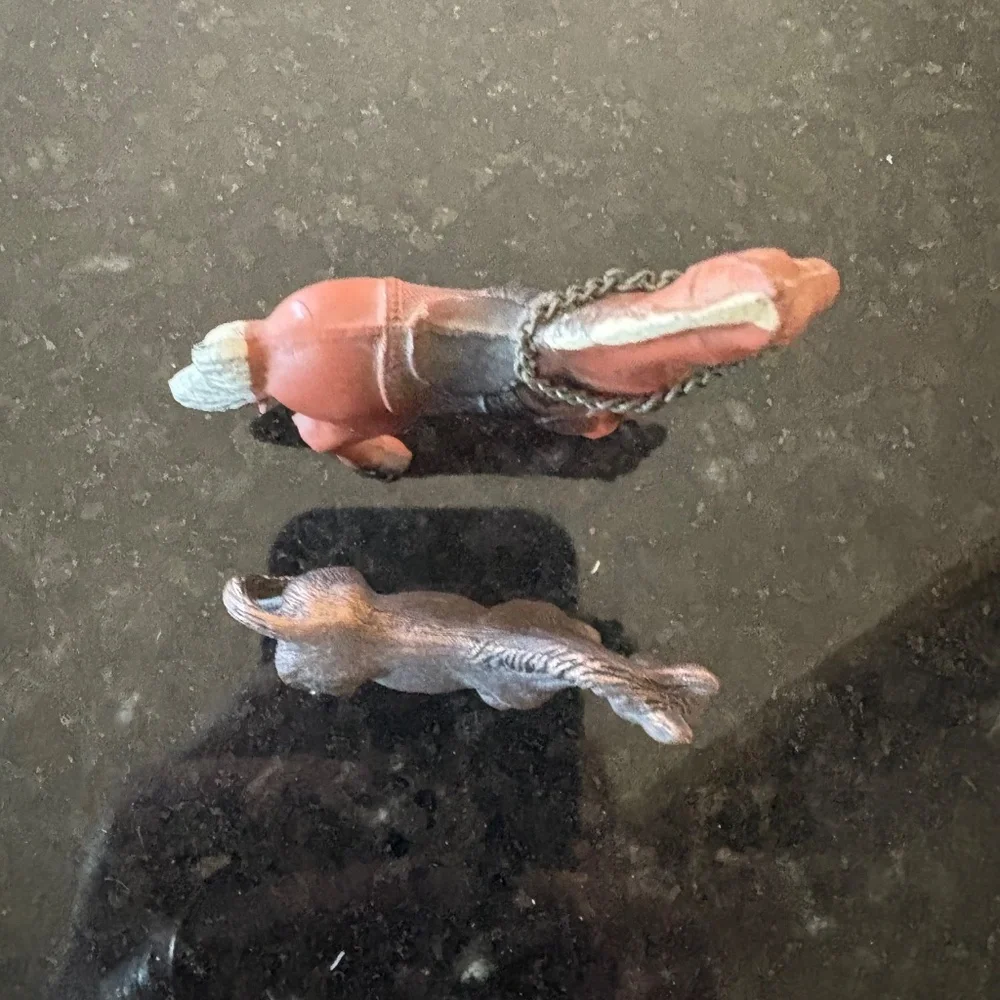 Vintage America Horse Roy Rogers Trigger Action & Pewter Horse Figurine Duo